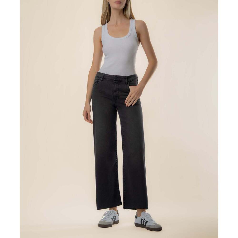 Kut from the Kloth Meg High Rise Wide Leg in Experiences Wash Size 44 / Experien